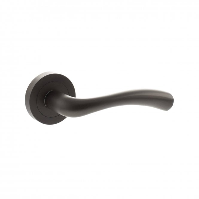 Atlantic Status Texas Lever on Round Rose - Urban Dark Bronze