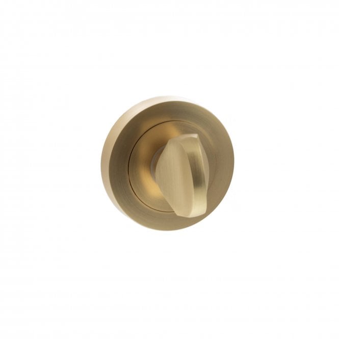 Atlantic Status WC Turn and Release on Round Rose - Satin Brass