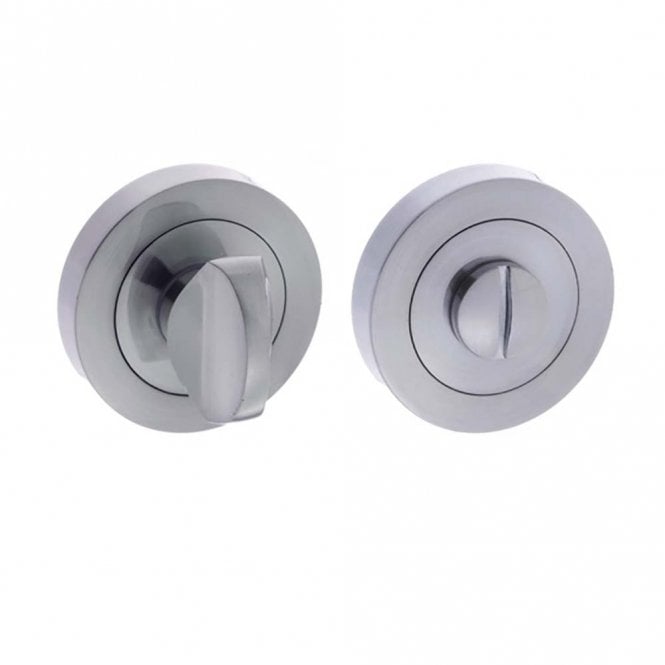 Atlantic Status WC Turn and Release on Round Rose - Satin Chrome