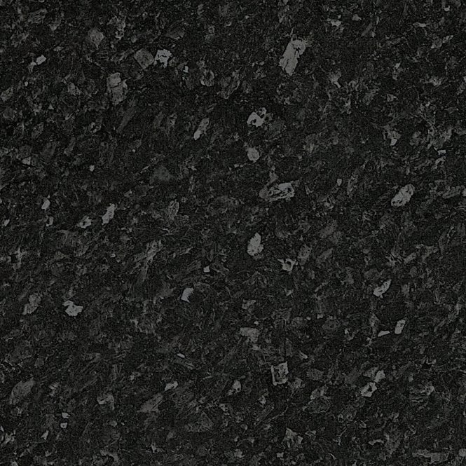 Black Flint Gloss Worktop Upstand 100mm x 18mm x 3m