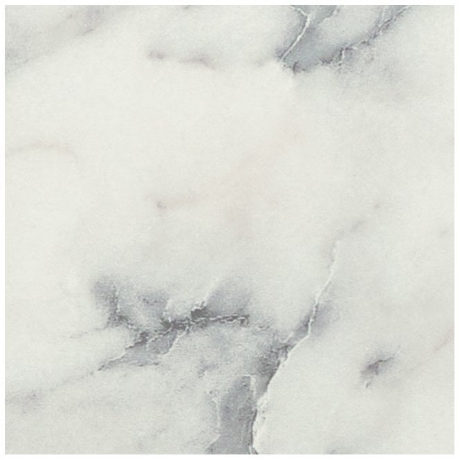 Blackheath Tandem White Milano Marble Matt Laminate Kitchen Worktop 30mm