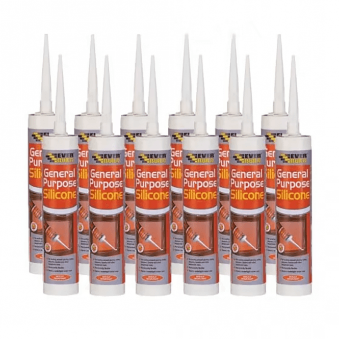 Bond It Everbuild White Silicone - Box of 12