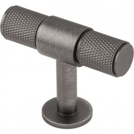 Knurled T-Bar Knob - Anthracite