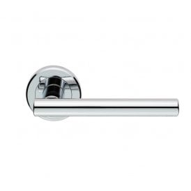 Serozzetta Philiadelphia Lever on Round Rose - Polished Chrome