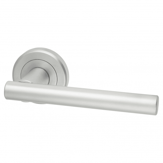 Carlisle Brass Serozzetta Philiadelphia Lever on Round Rose - Satin Chrome