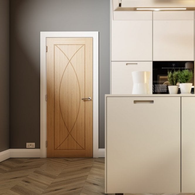 Deanta Amalfi Pre-Finished Internal Oak Door