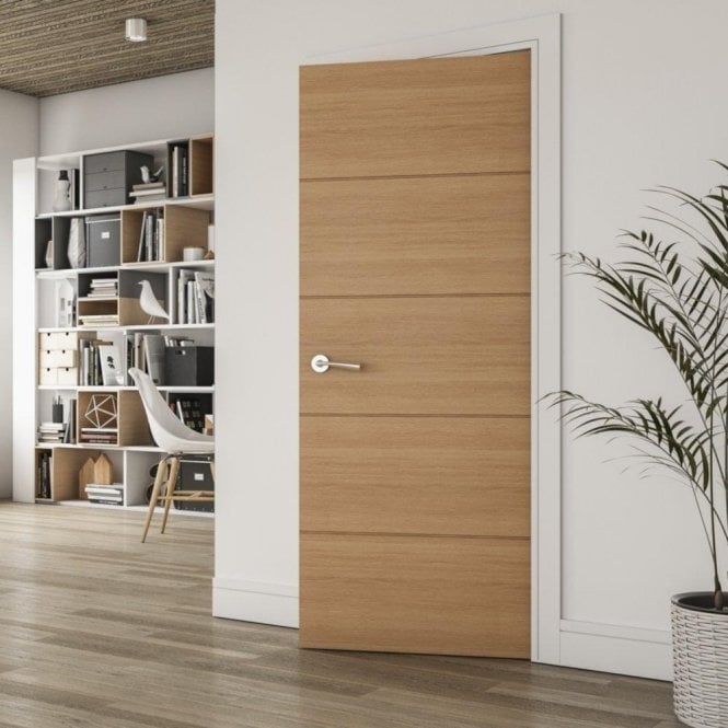 Deanta Augusta Pre-Finished Internal Oak Door