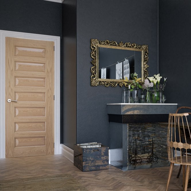 Deanta Biarritz Pre-Finished Internal Oak Door
