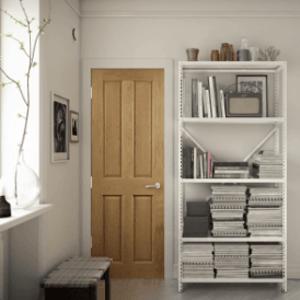 Bury Pre-Finished Internal Oak FD30 Fire Door