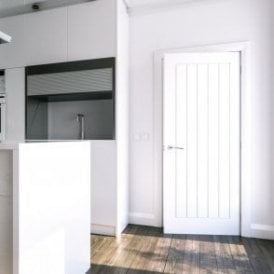 Ely Internal White Primed FD30 Fire Door