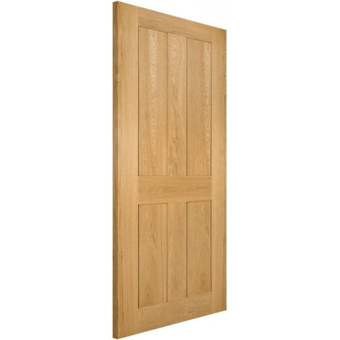 Deanta Eton Un-Finished Internal Oak FD30 Fire Door