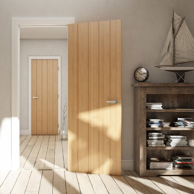Deanta Galway Un-Finished Internal Oak Door