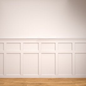 Hampton White Primed Wall Panelling Kit