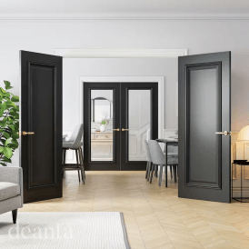 Internal Black Pre-Finished Blenheim Door