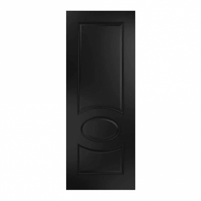 Deanta Internal Black Pre-finished Clarendon FD30 Fire Door