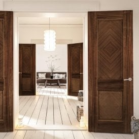 Kensington Pre-Finished Internal Walnut Door