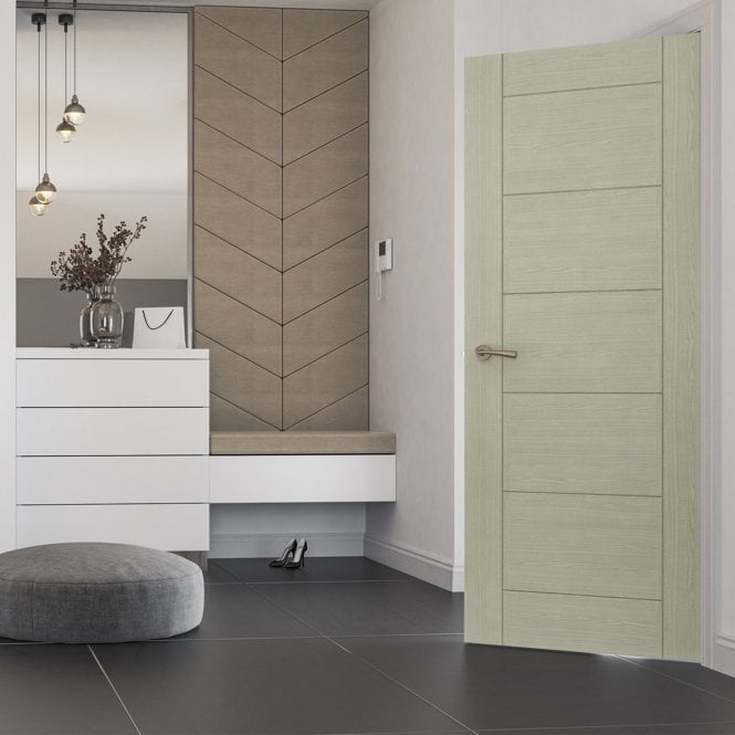 Deanta Montreal Internal Light Grey Ash Pre-Finished Door