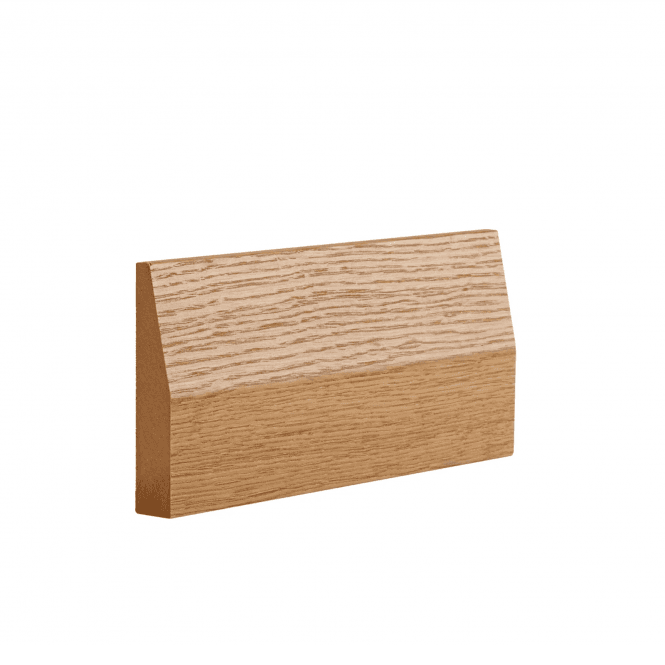 Deanta Pre-finished Oak Half Splayed Architrave Set 16mm x 90mm x 2180mm