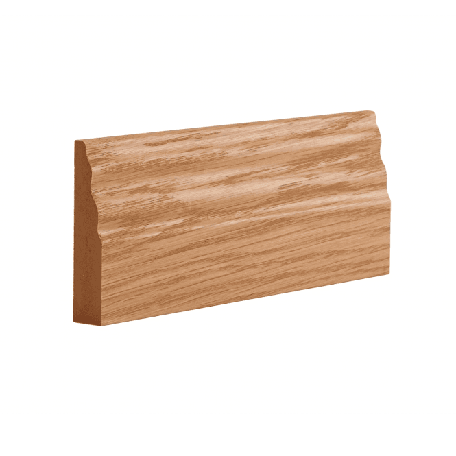Deanta Pre-finished Oak Traditional Architrave Set 16mm x 80mm x 2180mm