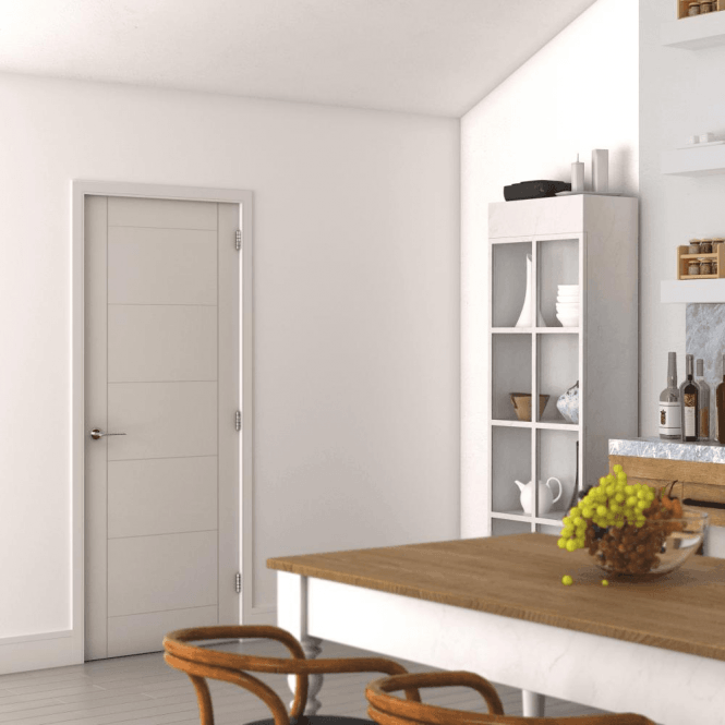 Deanta Seville Internal White Primed Door