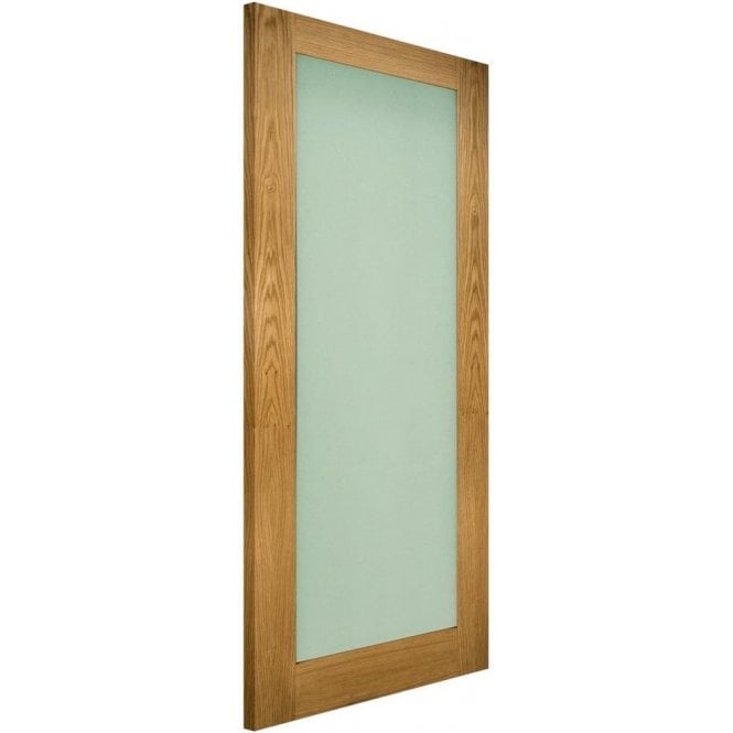Deanta Walden Un-Finished Internal Oak Door with Obscure Glass