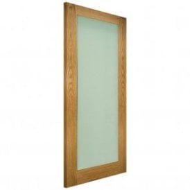 Walden Un-Finished Internal Oak Door with Obscure Glass