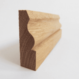 American White Oak 25mm x 75mm Ogee Skirting Board / Architrave