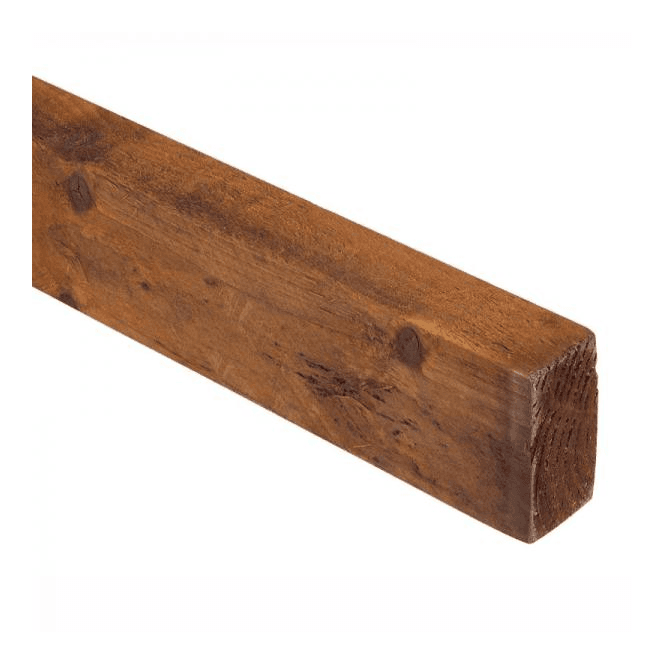 GW Leader Brown Treated Fence Rails 75mm x 32mm x 3.6m