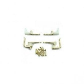 Cafe Louvre Door Gravity Hinge Set