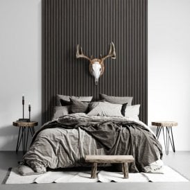 Dark Grey - Elevation Acoustic Slat Wall Panelling