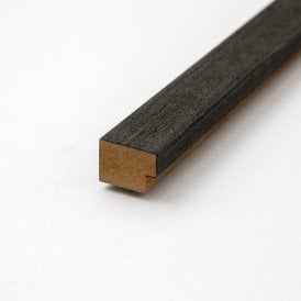 Dark Grey Elevation Acoustic Wall Panelling Trim 2.4m