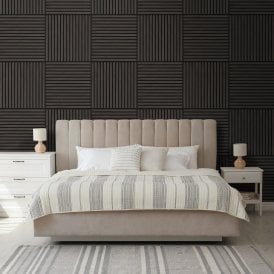 Dark Grey - Elevation Square Acoustic Slat Wall Panel
