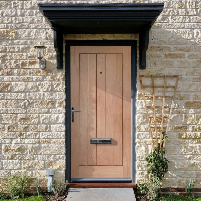GW Leader External Hardwood Unfinished Farley Door