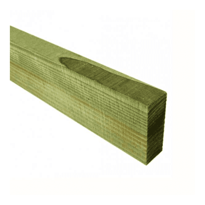 GW Leader Green Treated Fence Rails 75mm x 38mm