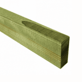 Green Treated Fence Rails 75mm x 38mm