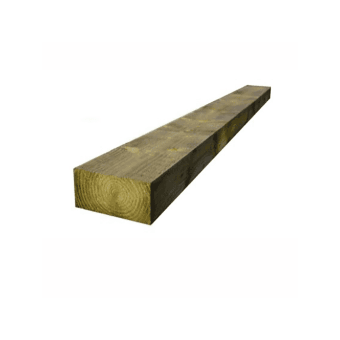 GW Leader Green Treated Railway Sleepers 200mm x 100mm x 2.4m