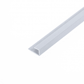 Grey - PVC Shower Panel End Cap Trim 2400mm
