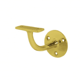 Handrail Bracket Polished Brass