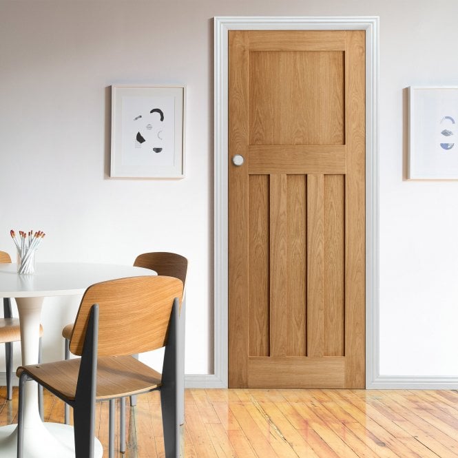 GW Leader Internal Oak Unfinished 1930's DX Door