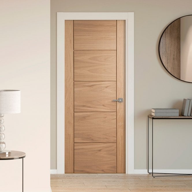 GW Leader Internal Oak Unfinished Parma FD30 Fire Door