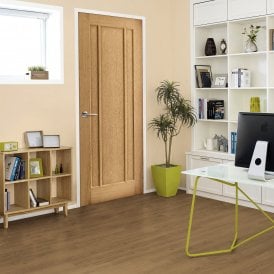 Internal Oak Unfinished Toledo FD30 Fire Door
