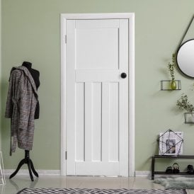 Internal White Primed 1930's DX Door