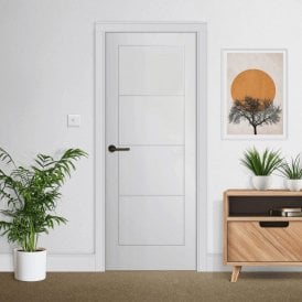 Internal White Primed Moulded Lifestyle Ladder Door