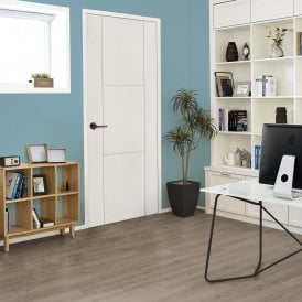 Internal White Primed Trent FD30 Fire Door