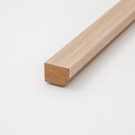 Light Walnut Elevation Acoustic Wall Panelling Trim 2.4m