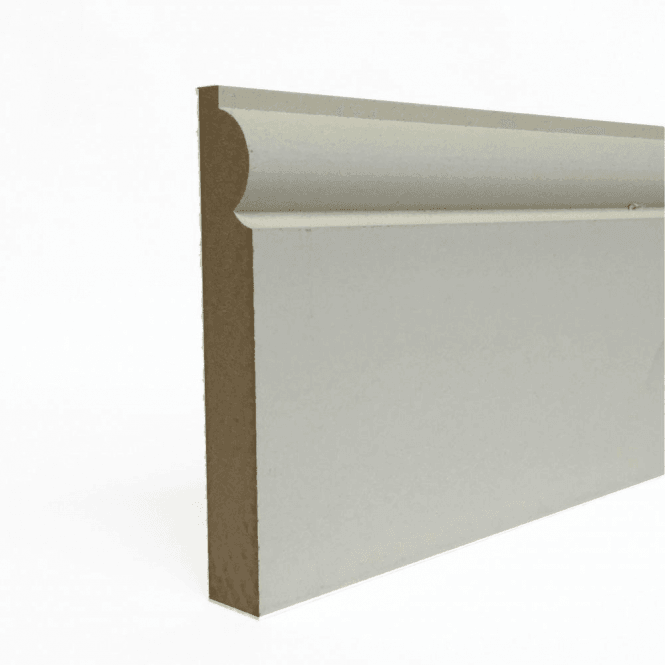 GW Leader MDF 18mm x 169mm Pre-Primed Torus Skirting Board