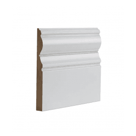 MDF 18mm x 180mm Pre-Primed Victorian Skirting Board