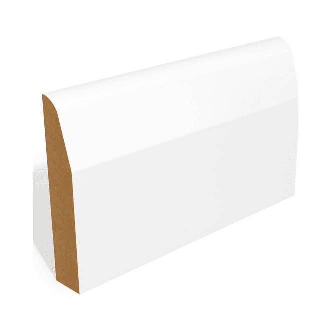GW Leader MDF 18mm x 69mm Pre-Primed Chamfer and Round Architrave/Skirting Board