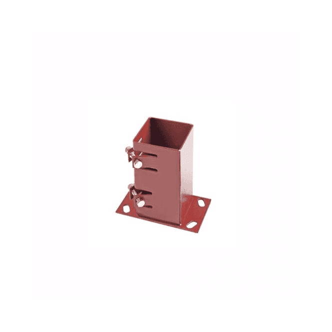 GW Leader Metal Fence Bolt Down Post Support