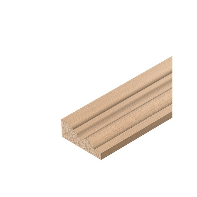 GW Leader Oak Barrel Moulding 21mm x 9mm x 2400mm